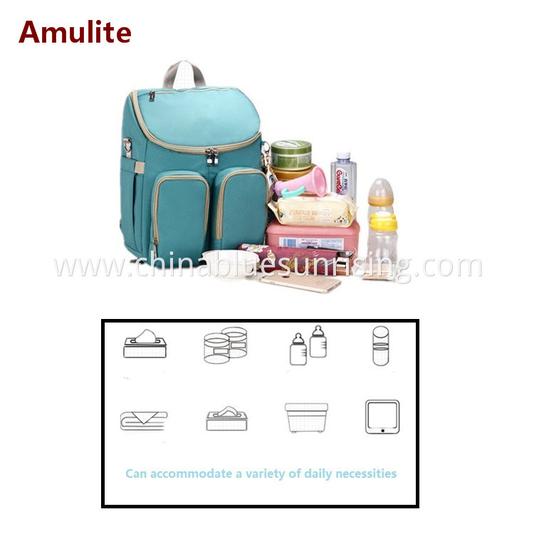 Large capacity mummy baby bag